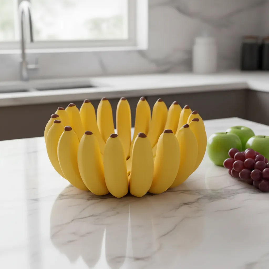 Fruteira Decorativa Cacho de Banana — foto 1
